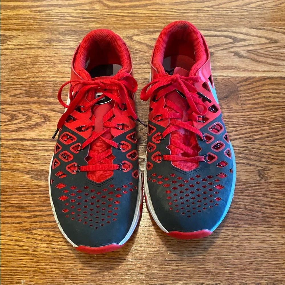 UGA Nike Red and Black Men's Athletic Shoes